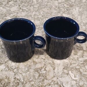 Fiesta set of 2 Twilight Tom and Jerry coffee mugs, Fiestaware